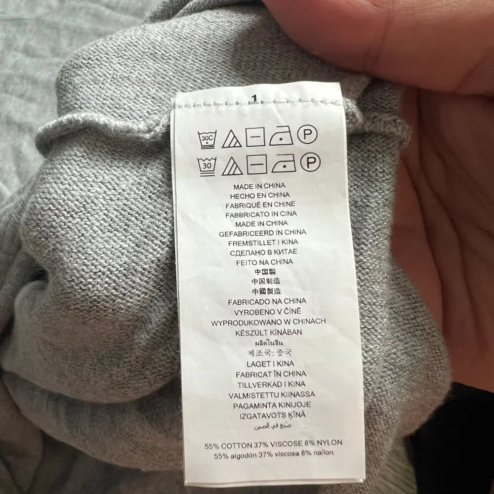 Michael Kors 1x grey top‎